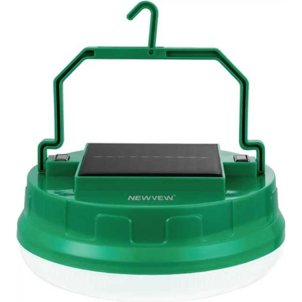 Фото - Фонарь аккумуляторный NEWVEW 300W Solar Panel 7200mAh Green (NWVW-NV-E961-GN)