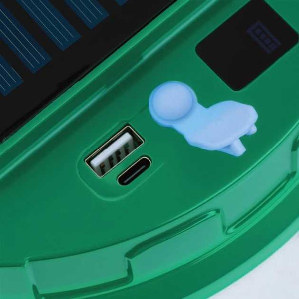 Фото - Фонарь аккумуляторный NEWVEW 300W Solar Panel 7200mAh Green (NWVW-NV-E961-GN)