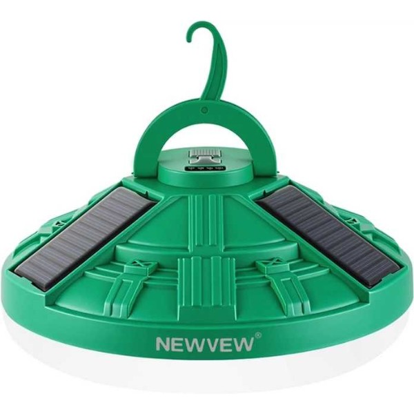 Фото - Ліхтар акумуляторний NEWVEW 30W Solar Panel 4800mAh Green (NWVW-NV-E968-GN)