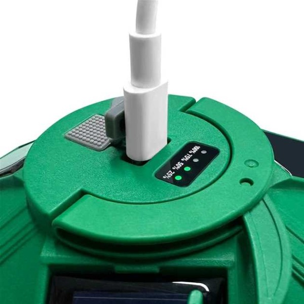 Фото - Ліхтар акумуляторний NEWVEW 30W Solar Panel 4800mAh Green (NWVW-NV-E968-GN)