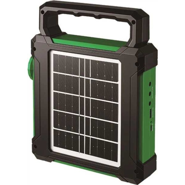 Фото - Набір ліхтарів NEWVEW Solar Panel 2400mAh 2.5W Green (NWVW-NV-T260-GN