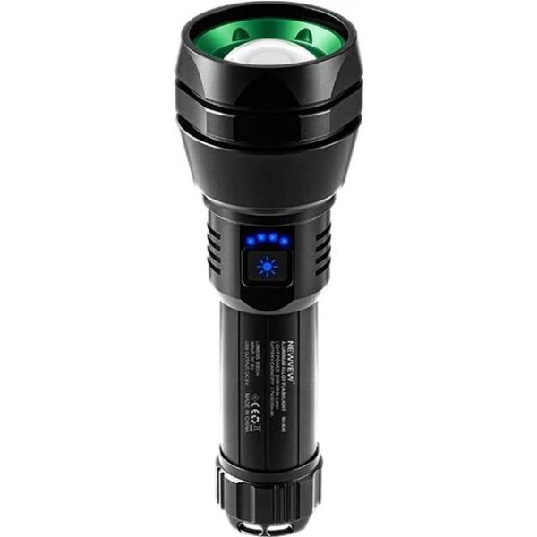 Фото - Фонарь аккумуляторный NEWVEW 6000mAh Black (NWVW-NV-K41-BK)