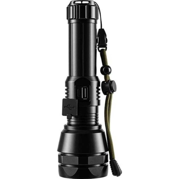 Фото - Фонарь аккумуляторный NEWVEW 6000mAh Black (NWVW-NV-K41-BK)
