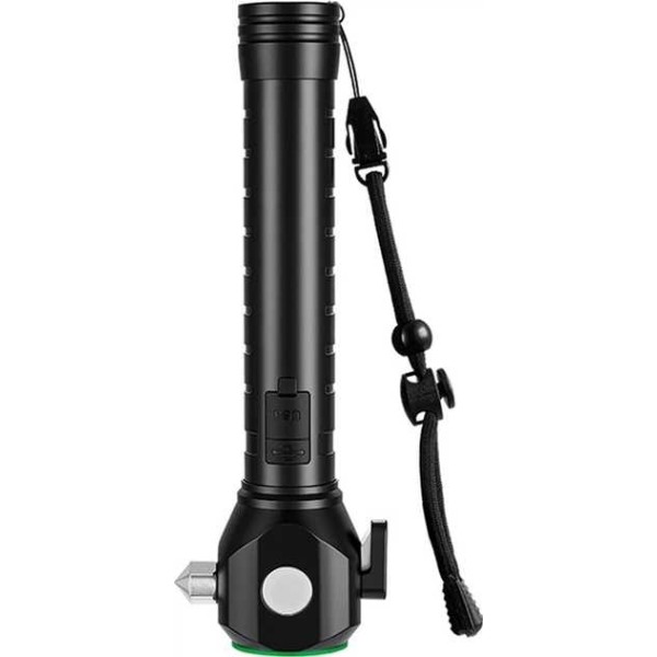 Фото - Фонарь аккумуляторный NEWVEW 1800mAh Black (NWVW-NV-K50-BK)