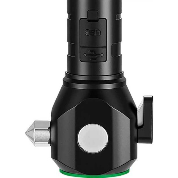 Фото - Фонарь аккумуляторный NEWVEW 1800mAh Black (NWVW-NV-K50-BK)