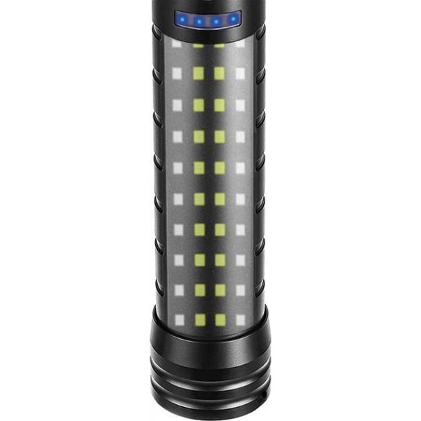 Фото - Фонарь аккумуляторный NEWVEW 1800mAh Black (NWVW-NV-K50-BK)