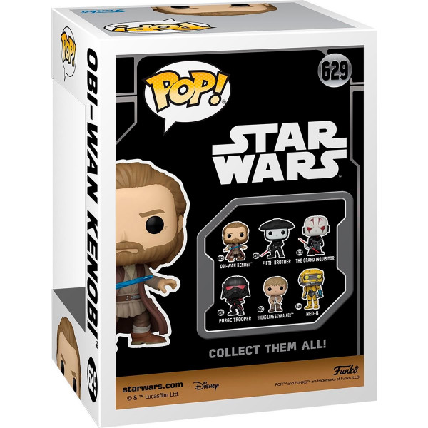 Фото - Колекційна фігурка FUNKO Vinyl: Obi-Wan Kenobi S2 - Obi-Wan (battle pose) (5908305244097)