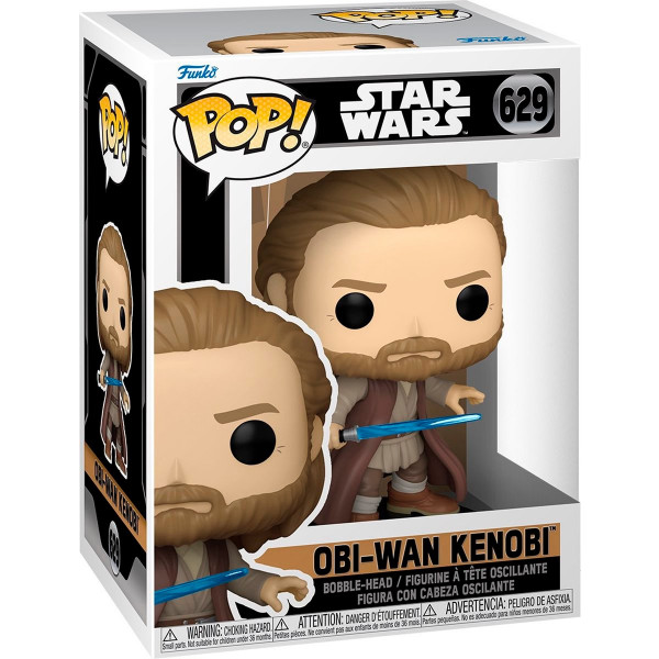 Фото - Колекційна фігурка FUNKO Vinyl: Obi-Wan Kenobi S2 - Obi-Wan (battle pose) (5908305244097)