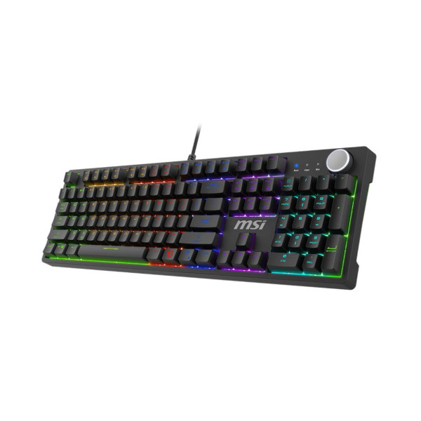 Фото - Клавіатура дротова ігрова MSI FORGE GK320 RED UA