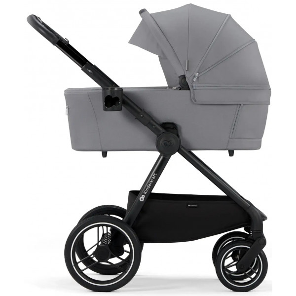 Фото - Коляска універсальна 2 в 1 Kinderkraft Nea Platinum Grey (KSNEA000GRY2000)