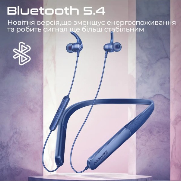 Фото - Наушники вкладыши беспроводные Promate leap-200h.blue