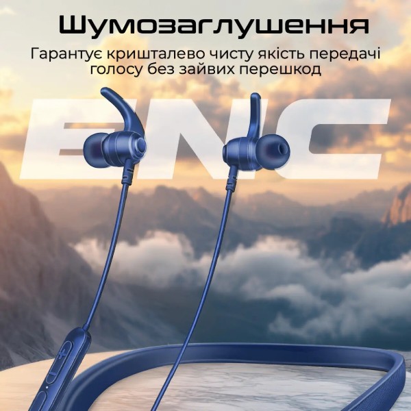 Фото - Наушники вкладыши беспроводные Promate leap-200h.blue