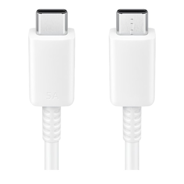 Фото - Кабель Samsung Type-C to Type-C 5A - 1m White (EP-DN975BWRGRU)
