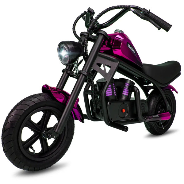 Фото - Електроскутер дитячий Techno ES-60 Pink-Black