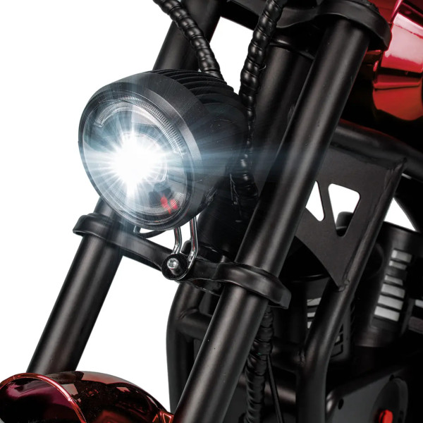 Фото - Електроскутер дитячий Techno ES-60 Red-Black