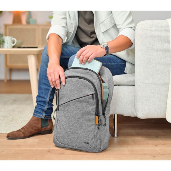 Фото - Рюкзак для ноутбуку Trust Avana 16" Eco Grey (24981)