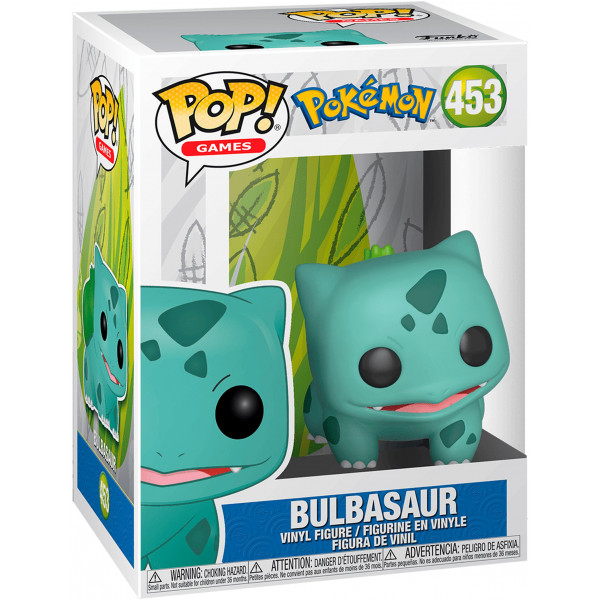 Фото - Колекційна фігурка FUNKO POP Games: Pokemon - Bulbasaur - EMEA (5908305242444)