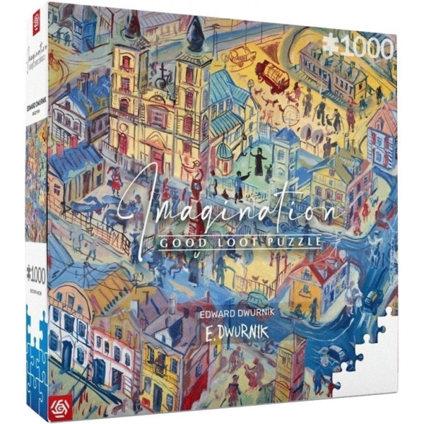Фото - Пазли (8 +) Good Loot Imagination: Edward Dwurnik Radzymin Puzzles 1000 шт. (5908305239635)