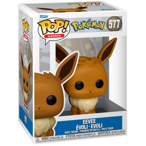 Фото - Коллекционная фигурка FUNKO POP Games: Pokemon - Eevee (EMEA) (5908305241515)