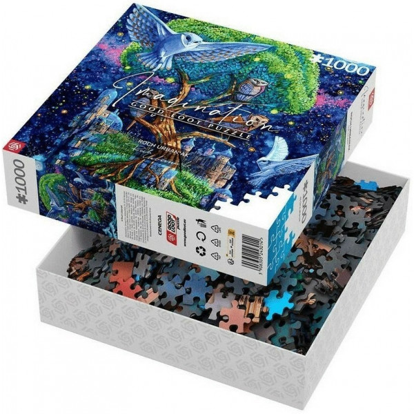 Фото - Пазли (8 +) Good Loot Imagination: Roch Urbaniak Owl Island / Wyspa Sow Puzzles 1000 шт. (5908305243014)