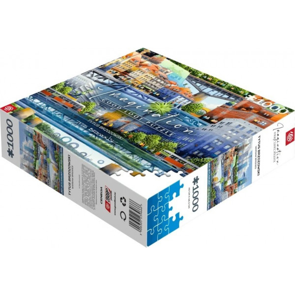 Фото - Пазли (8 +) Good Loot Imagination: Tytus Brzozowski Warsaw Bridges 1000 шт. (5908305239666)