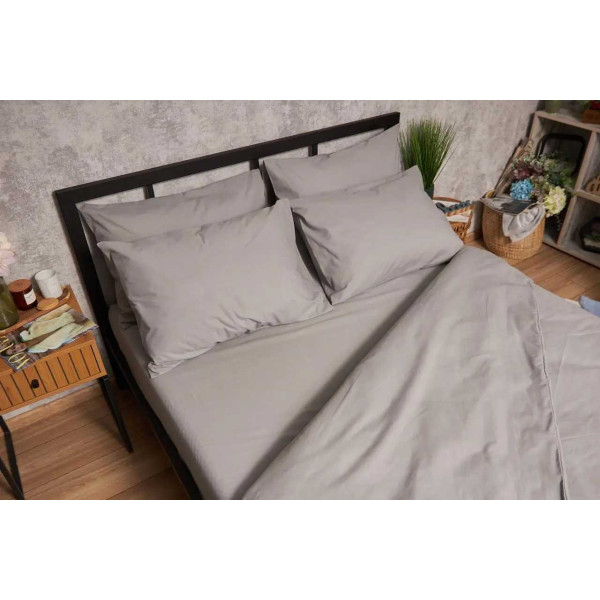 Фото - Комплект постільної білизни дитячий Moon&Star 110х140 нав. 2х50х50 Gray Бязь Gold Люкс (MS-830000010)