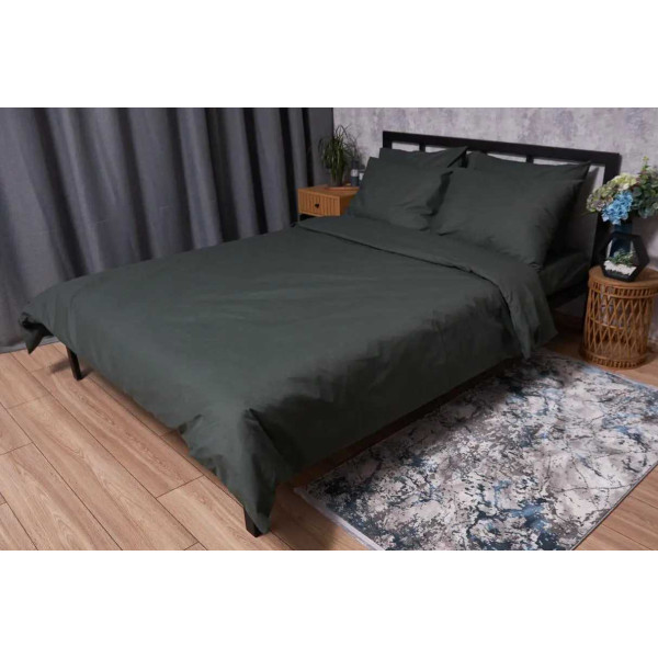 Фото - Комплект постільної білизни дитячий Moon&Star Бязь Gold Люкс Dark Green 110х140 нав. 2х40х40 (MS-830000060) Фото - Комплект постільної білизни дитячий Moon&Star Бязь Gold Люкс Dark Green 110х140 нав. 2х40х40 (MS-830000060)