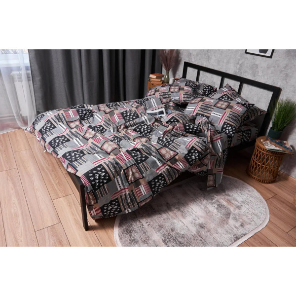 Фото - Комплект постільної білизни Moon&Star Бязь Gold Люкс «Nautical» 200х220 нав. 2х70х70 (MS-820003407)