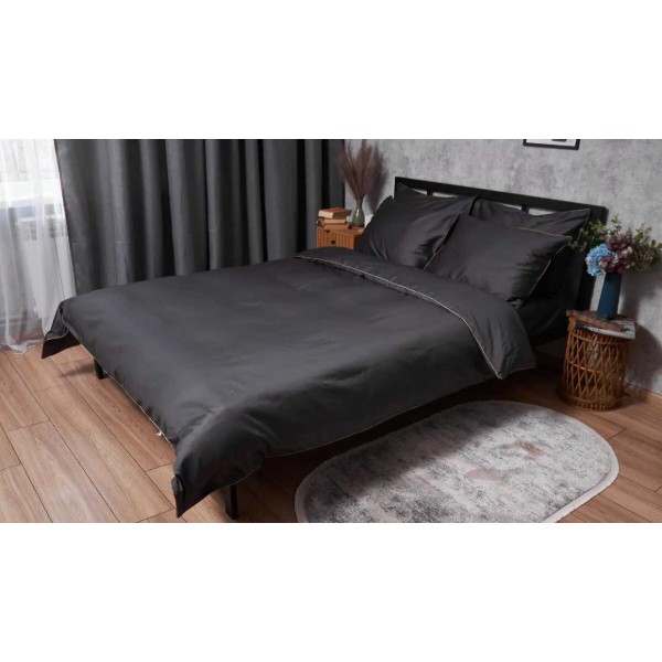 Фото - Комплект постельного белья Moon&Star Satin Premium Gold Corner 160х220 (MS-820003906)