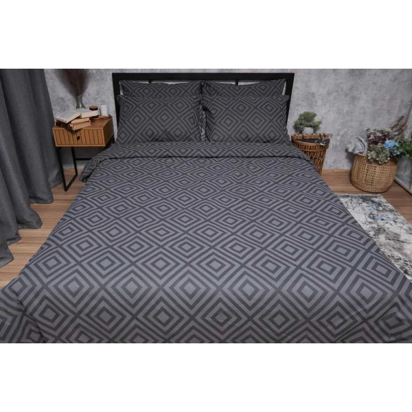 Фото - Комплект постільної білизни Moon&Star Бязь Gold Люкс Storm King Size 220x240 (MS-820004658)