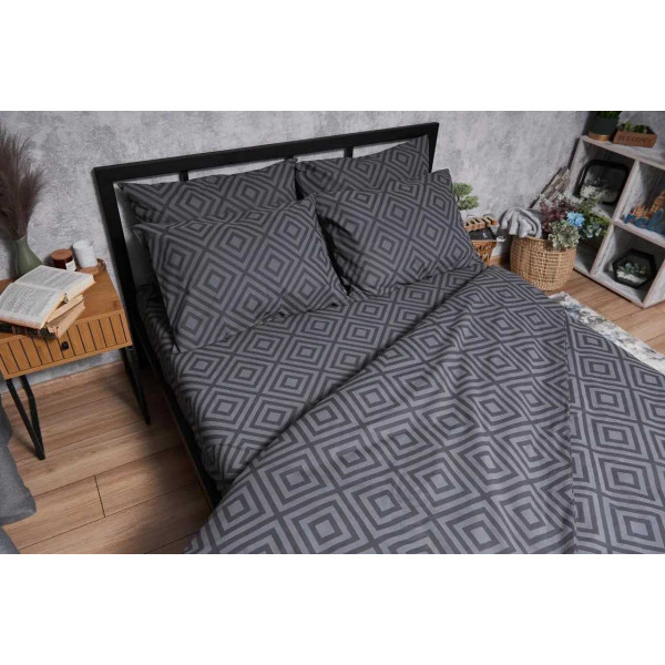 Фото - Комплект постільної білизни Moon&Star Бязь Gold Люкс Storm King Size 220x240 (MS-820004658)