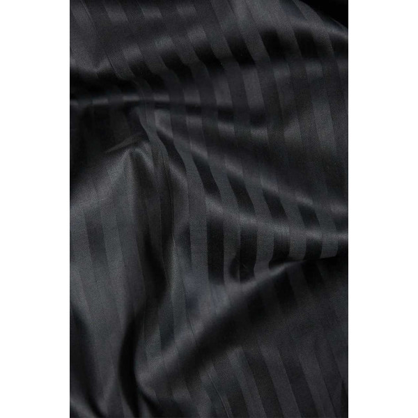 Фото - Комплект постільної білизни Moon&Star Satin Stripe «Midnight Luxe» King Size 220x240 см нав. 2х70х70 (MS-820005252)