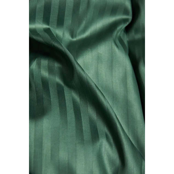 Фото - Комплект постільної білизни Moon&Star Satin Stripe «Stripe Verdant» 200х220 см нав. 4х70х70 (MS-820005299)