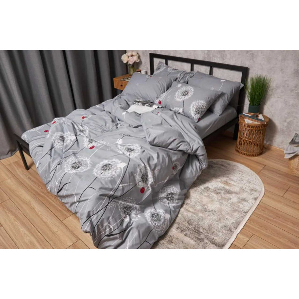 Фото - Комплект постельного белья Moon&Star Бязь Gold Люкс «Ladybug» 143х210 см нав. 2х40х60  (MS-820005440)