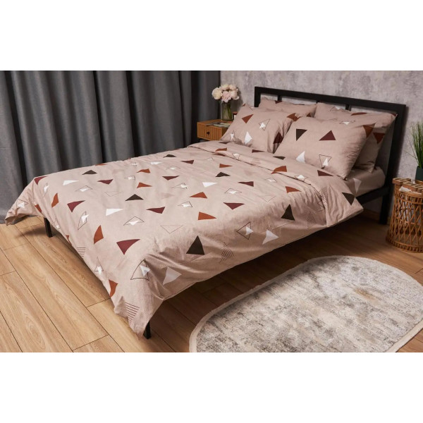 Фото - Комплект постільної білизни Moon&Star Бязь Gold Люкс «Delta» 200х220 нав. 4х50х70 (MS-820005543)