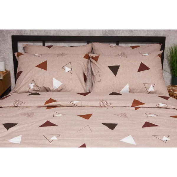 Фото - Комплект постільної білизни Moon&Star Бязь Gold Люкс «Delta» King Size 220x240 см нав. 4х70х70 (MS-820005534)