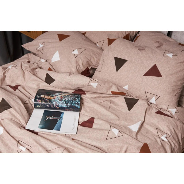 Фото - Комплект постільної білизни Moon&Star Бязь Gold Люкс «Delta» 200х220 нав. 4х70х70 (MS-820005544)