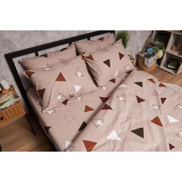 Фото - Комплект постільної білизни Moon&Star Бязь Gold Люкс «Delta» King Size 220x240 см нав. 2х50х70 (MS-820005531)