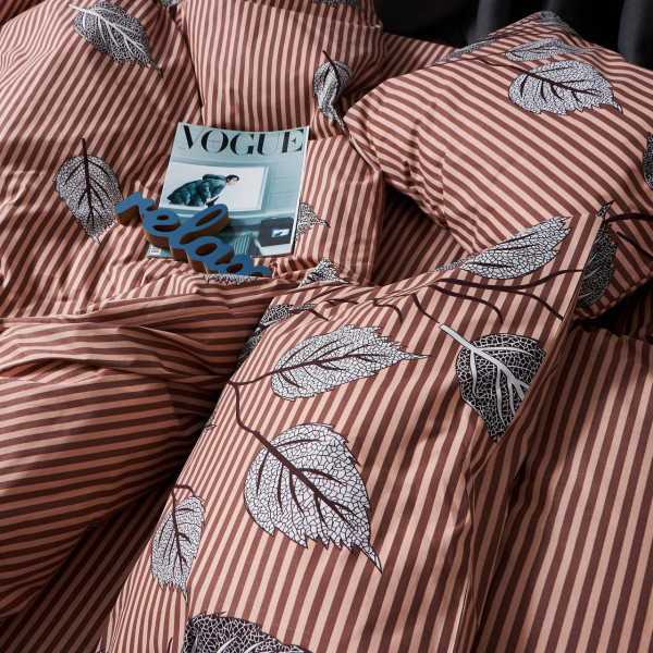 Фото - Комплект постільної білизни Moon&Star Бязь Gold Люкс Autumn Leaves King Size 220x240 (MS-820005883)