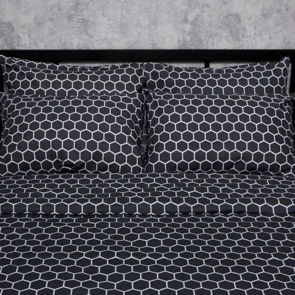 Фото - Комплект постільної білизни Moon&Star Бязь Gold Люкс Black Nectar 200х220 (MS-820005960)