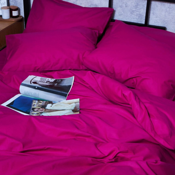 Фото - Комплект постільної білизни Moon&Star Бязь Gold Люкс Crimson Elegance 143х210х2 нав. 2х40х60 (MS-820006255)