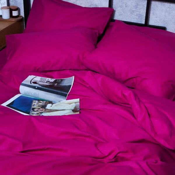 Фото - Комплект постельного белья Moon&Star Бязь Gold Люкс Crimson Elegance 160х220 нав. 2х40х60 (MS-820006250)