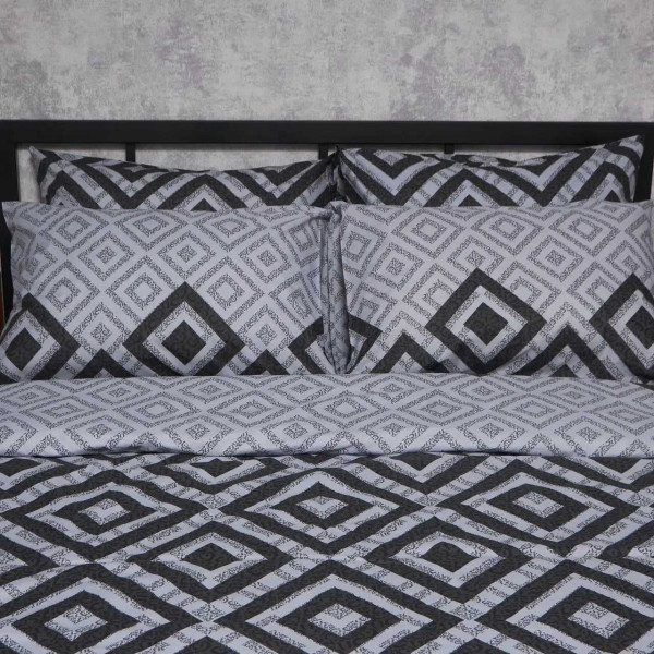 Фото - Комплект постільної білизни Moon&Star Бязь Gold Люкс Retro Pixels 160х220 нав. 2х40х60 (MS-820006740)