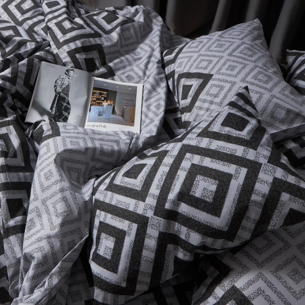 Фото - Комплект постільної білизни Moon&Star Бязь Gold Люкс Retro Pixels 200х220 (MS-820006731)