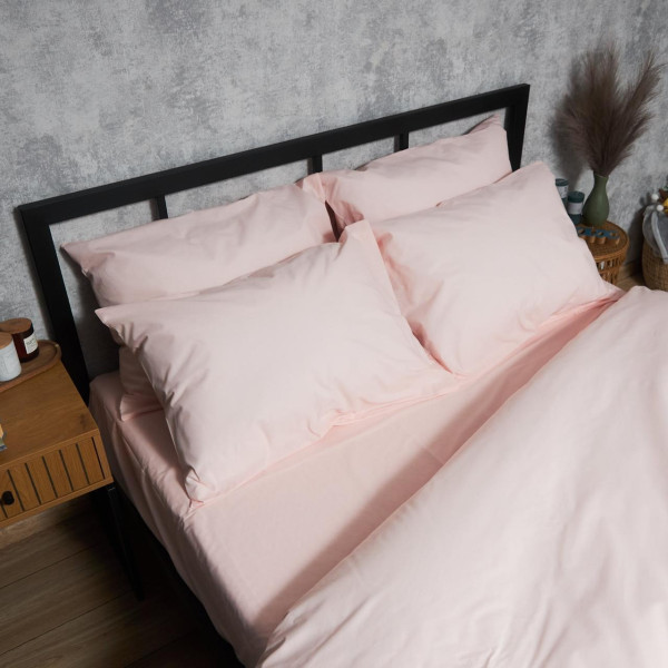 Фото - Комплект постільної білизни Moon&Star Бязь Gold Люкс «Soft Rose» 143х210 см нав. 2х70х70 (MS-820006947)