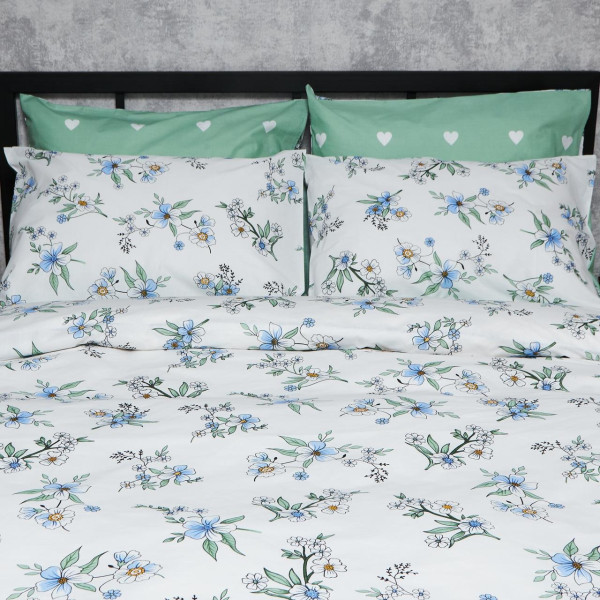 Фото - Комплект постільної білизни Moon&Star Бязь Gold Люкс Spring Harmony 175х210 нав. 2х40х60 (MS-820006970)