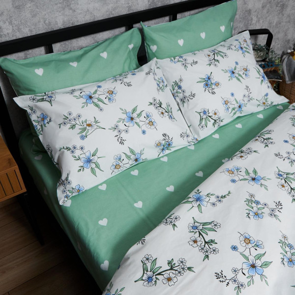 Фото - Комплект постільної білизни Moon&Star Бязь Gold Люкс Spring Harmony 175х210 нав. 2х40х60 (MS-820006970)