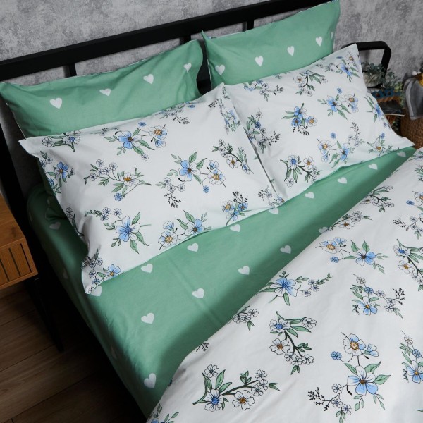 Фото - Комплект постільної білизни Moon&Star Бязь Gold Люкс Spring Harmony 143х210х2 нав. 2х40х60 (MS-820006990)