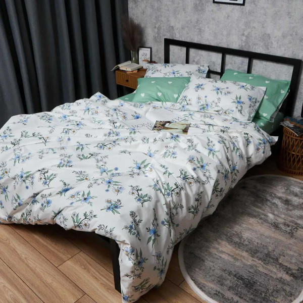 Фото - Комплект постільної білизни Moon&Star Бязь Gold Люкс «Spring Harmony» King Size 220x240 см нав. 4х50х70 (MS-820006968)