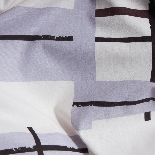 Фото - Комплект постільної білизни Moon&Star Бязь Gold Люкс «Urban Lines» 143х210 см нав. 4х50х70 (MS-820007158)